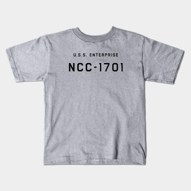 1701 Crew Shirt Kids T-Shirt by aparttimeturtle